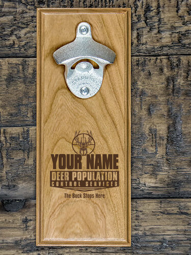 Deer Services : Bottle Openers - Engraved