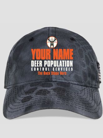 Deer Services : Embroidered Kryptek Tactical Camo Hats