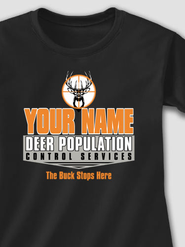Deer Services : Adult Ladies Fitted T-Shirt