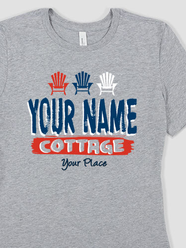 Cottage : Premium Ladies T-Shirts