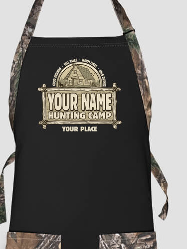 Vintage Hunting Camp : Printed 2-Tone Aprons