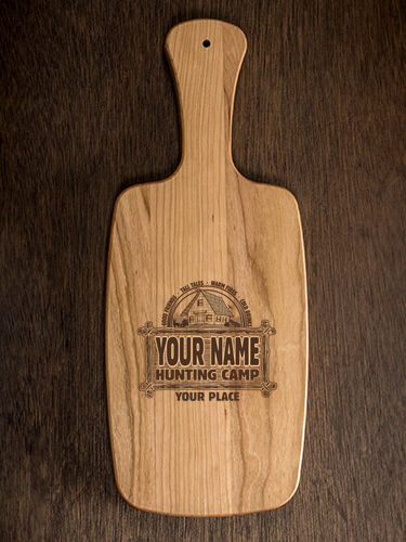 Vintage Hunting Camp : Cheese Boards - Engraved