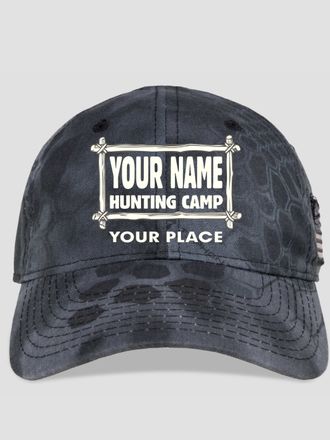 Vintage Hunting Camp : Embroidered Kryptek Tactical Camo Hats