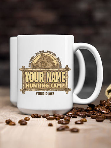 Vintage Hunting Camp : Ceramic Coffee Mugs