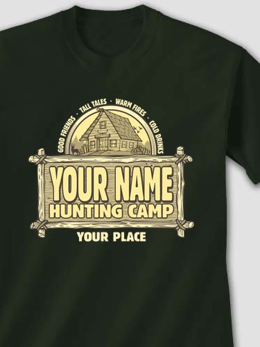 Vintage Hunting Camp : Printed T-Shirts