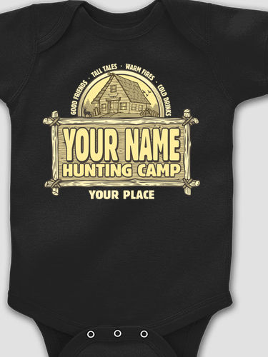 Vintage Hunting Camp : Printed Baby Bodysuits