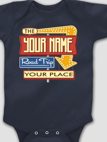 Road Trip : Printed Baby Bodysuits