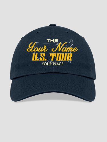 U.S. Tour : Embroidered Baseball Hats