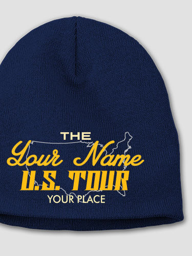U.S. Tour : Embroidered Beanies
