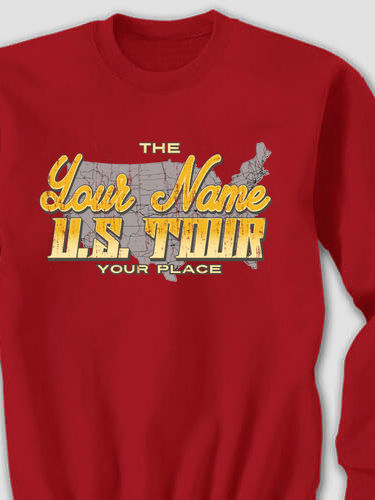 U.S. Tour : Printed Sweatshirts