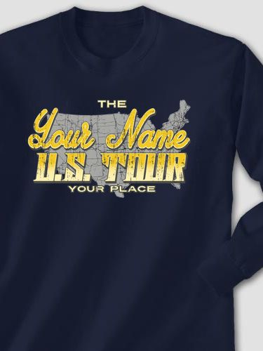 U.S. Tour : Printed Long Sleeves