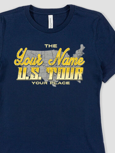 U.S. Tour : Premium Ladies T-Shirts