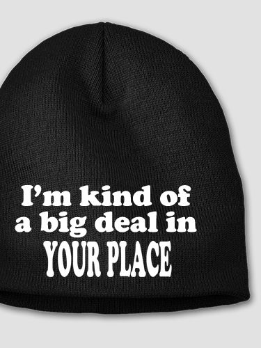 Big Deal : Embroidered Beanies