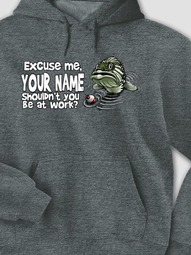 Excuse Me Fish : Printed Hoodies