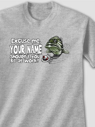 Excuse Me Fish : Printed T-Shirts