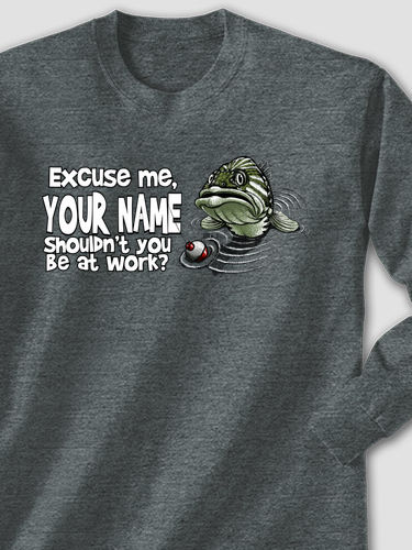 Excuse Me Fish : Printed Long Sleeves