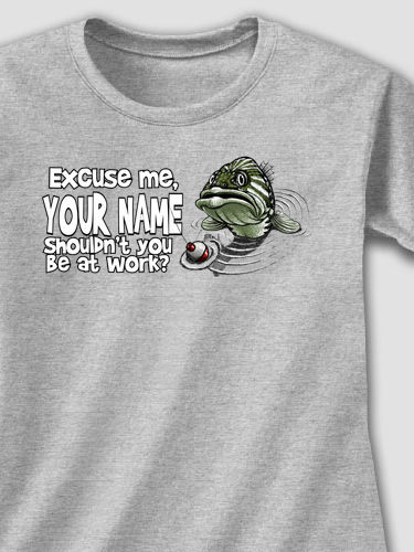 Excuse Me Fish : Printed T-Shirts
