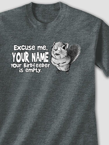 Excuse Me Squirrel : Printed T-Shirts