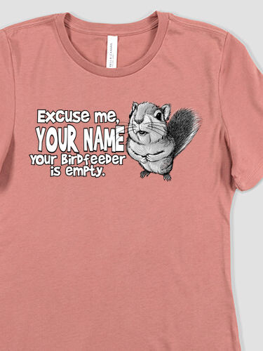 Excuse Me Squirrel : Premium Ladies T-Shirts