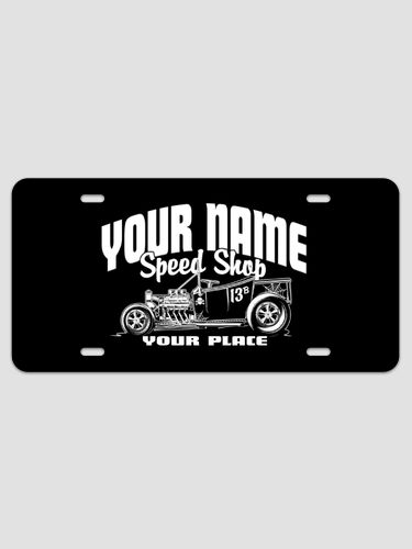 Speed Shop : License Plates