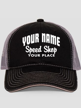 Speed Shop : Embroidered Trucker Hats