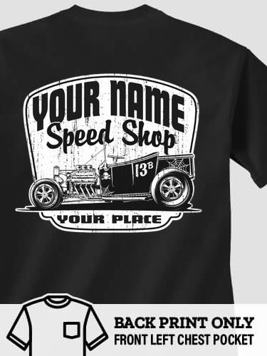 Speed Shop : Printed Pocket T-Shirts