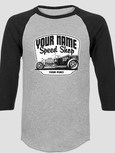 Speed Shop : Printed Raglan Shirts