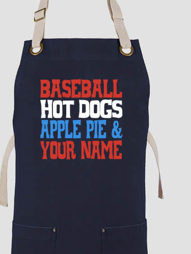 Americana : Printed Canvas Work Aprons