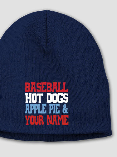 Americana : Embroidered Beanies