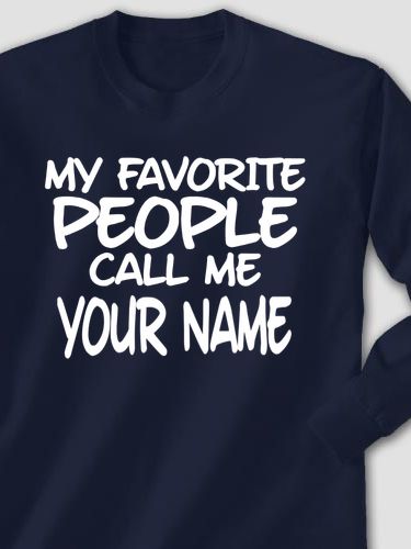 Favorite People : Printed Long Sleeves