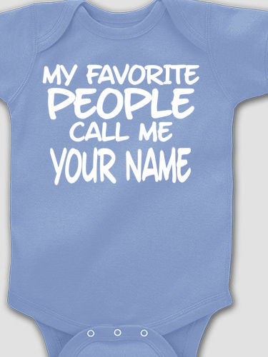 Favorite People : Printed Baby Bodysuits