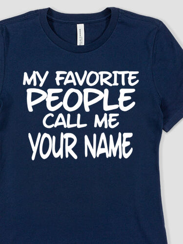 Favorite People : Premium Ladies T-Shirts