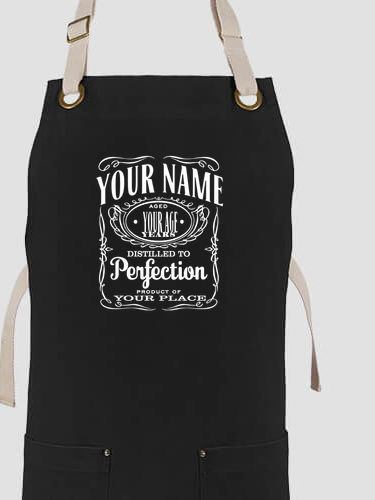 Distilled to Perfection : Printed Canvas Work Aprons