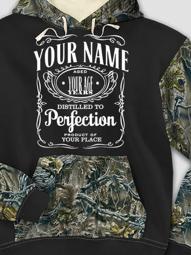Distilled to Perfection : Printed 2-Tone Camo Hoodies