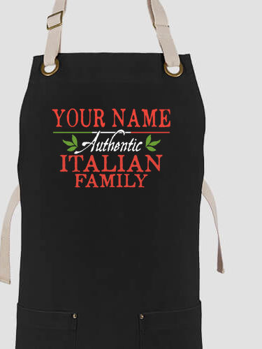 Italian Family : Printed Canvas Work Aprons