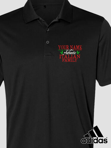 Italian Family : Embroidered Adidas&reg; Polo Shirts