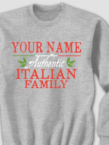 Italian Family : Printed Sweatshirts