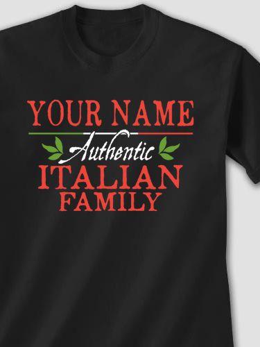 Italian Family : Printed T-Shirts