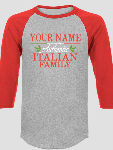 Italian Family : Printed Raglan Shirts