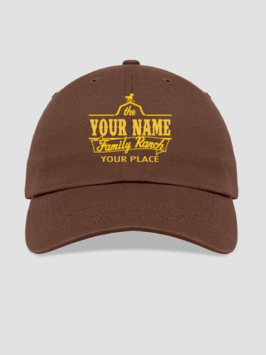 Family Ranch : Embroidered Baseball Hats