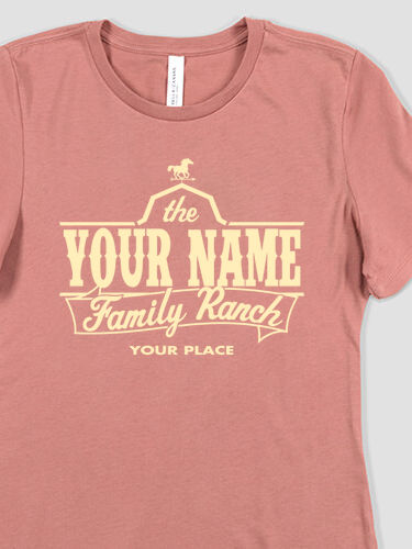 Family Ranch : Premium Ladies T-Shirts