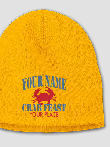 Crab Feast : Embroidered Beanies