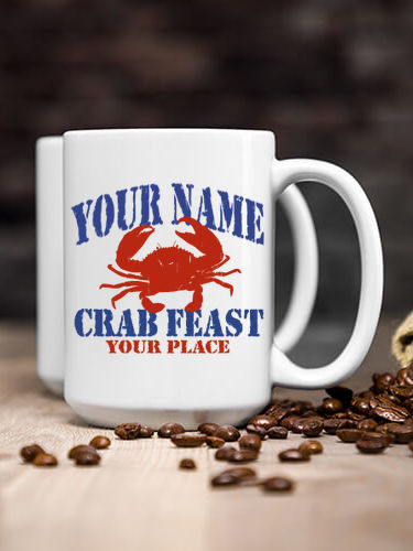 Crab Feast : Ceramic Coffee Mugs