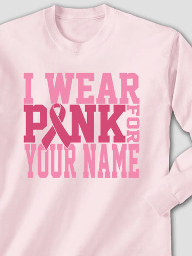 I Wear Pink : Printed Long Sleeves