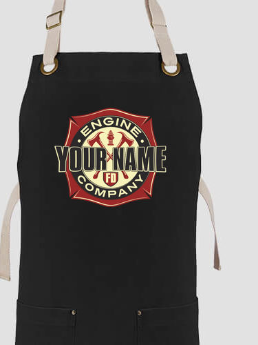 Engine Company : Printed Canvas Work Aprons