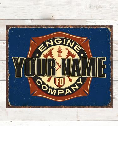 Engine Company : Tin Signs