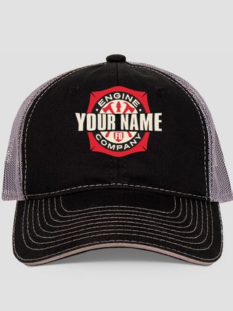 Engine Company : Embroidered Trucker Hats