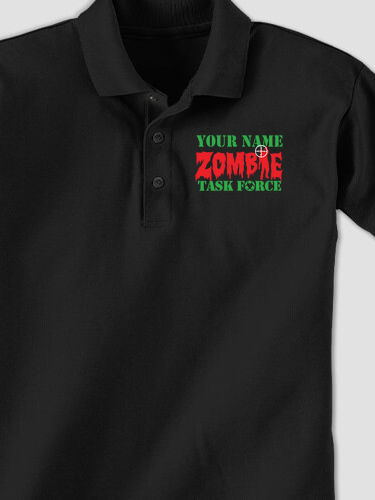 Zombie Task Force : Embroidered Polo Shirts