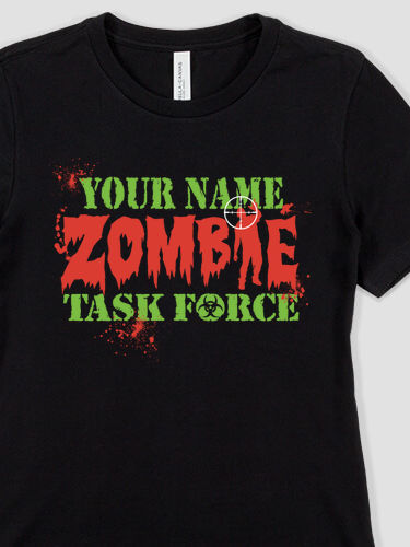 Zombie Task Force : Premium Ladies T-Shirts