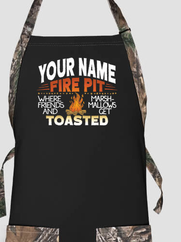 Fire Pit : Printed 2-Tone Aprons